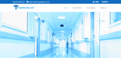 Desktop Screenshot of hospitaljobs.com